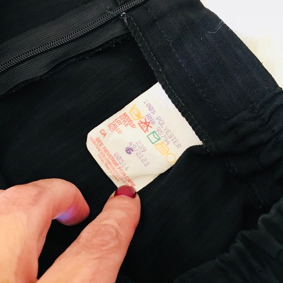 Leslie Belle | Black Vintage 2 Pc Pant Set - Picture 6 of 8